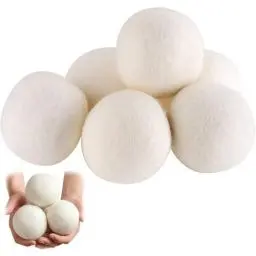 Produktbild: YOYEAH Trocknerbälle - XXL (8cm) Trocknerball für Wäschetrockner, Dryer Balls aus Natürlicher Wolle, Trocknerbälle für Daunenjacken, Tennisbälle Trockner Trocknerbälle Wiederverwendbar