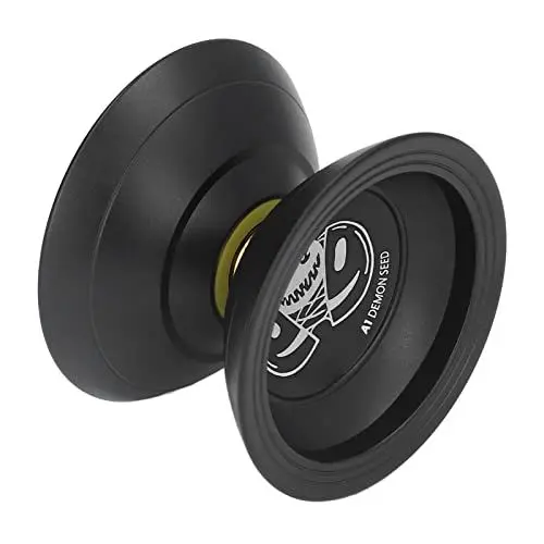 Produktbild: Sunisfa JoJo-Ballspielzeug, Stabile Balance, Cooles Schwarzes Design, Anfänger Bis Fortgeschrittene, Legierungsmaterial