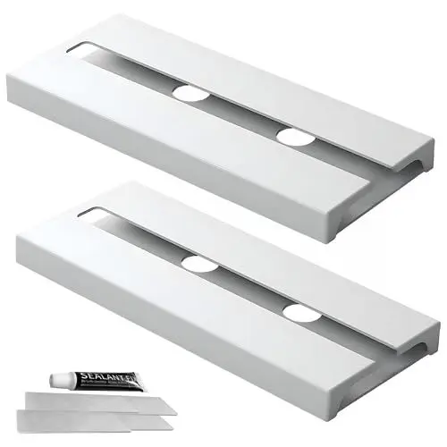 Produktbild: yozhch Weinglashalter aus Kunststoff, selbstklebend, zum Aufhängen unter Regal, unter dem Schrank, ohne Bohren, Weinglas-Organizer, Stielglas-Aufhänger, Becherregal für Bar, 2 Stück