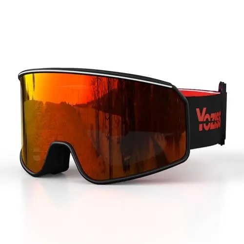 Produktbild: YOZISS Unisex Skibrille für Herren und Damen Jungen,OTG Snowboardbrille UV400 Schutz Skibrille für Brillenträger,Anti Beschlag Schneebrille für Skifahren Snowboarden