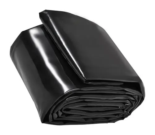 Produktbild: YRTHFJTJ Teichunterlage, Teichfolie 2x5m 4x7m 7x8m 10x12m, strapazierfähige Teichfolien, Schwarze Membran for Teiche und Fischbecken, Flexible, undurchlässige Gartenpool-Membran(4mx5m(13.1ftx16.4ft))