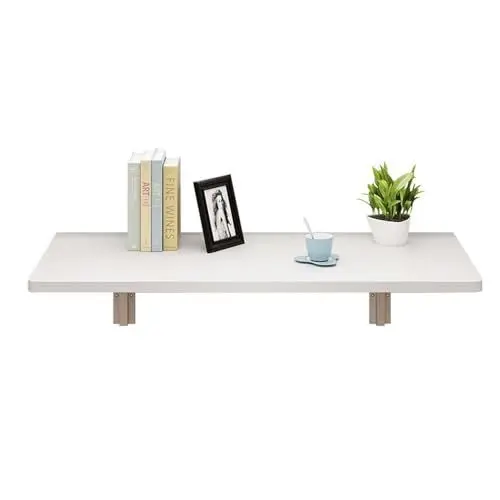 Produktbild: YSUEFIJO Klapptisch Wand, Wandklapptisch Küche, Wandtisch Ausklappbar, Küchentisch Kindertisch, Schreibtisch Klappbar, Kinderschreibtisch Bartisch Computertisch, für Küche, Balkon Outdoor