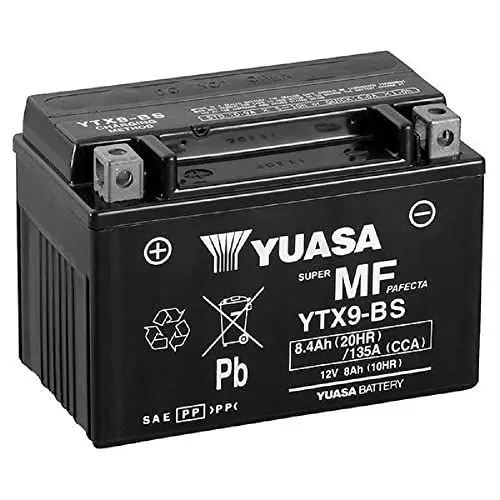 Produktbild: Yuasa YTX9-(WC) - Batteria SLA di ricambio, 12V, 8Ah, 15 x 8.7 x 10.5 cm