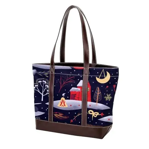 Produktbild: YTYVAGT Geldbörsen für Damen,Tragetasche für Damen,Handtaschen für Damen,festliches wintermuster weihnachten