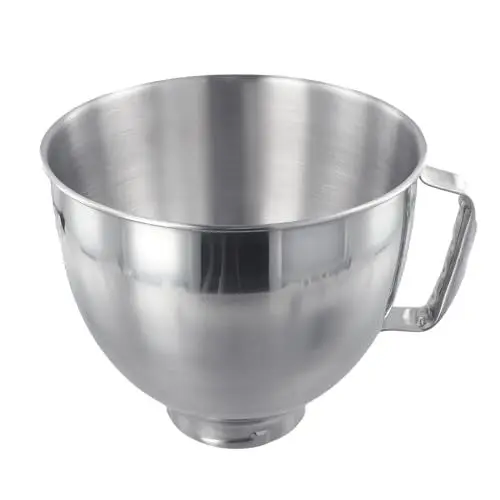 Produktbild: YUANGANG Edelstahl-Rührschüssel für K45SS KSM75 KSM150 für Standmixer 4,5QT/5QT Backen, Kochen, Küche, Servieren, F74NNF73MQ555K25070BI9QX0