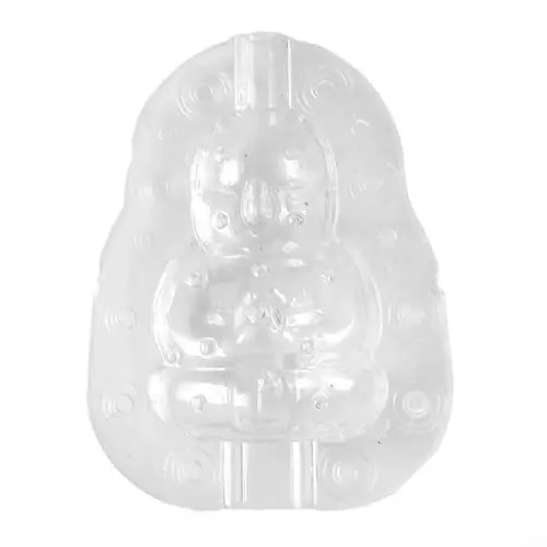Produktbild: YUANGANG Herzförmiges Erdbeerförmiges Obstmodell aus Kunststoff in Herzform für Birnen- und Gemüsewachstum (Buddha-Form)
