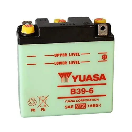 Produktbild: YUASA B39-6 Anlasser, 126mm X 48mm