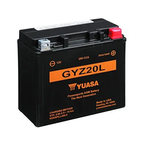 Produktbild: YUASA GYZ20L Anlasser