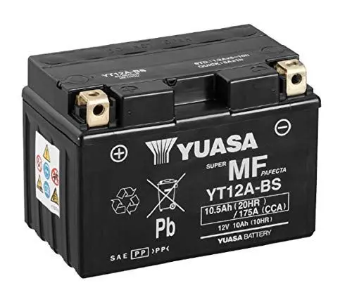 Produktbild: Yuasa Ersatzbatterie SLA AGM YT12A-BS 12V