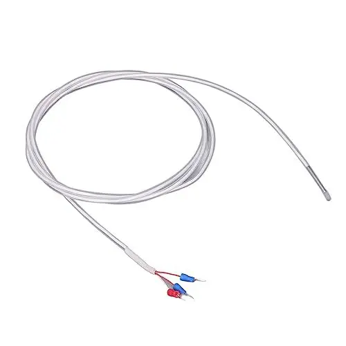 Produktbild: K Typ Thermoelementsonde -50℃~+200℃ Wasserdichte Edelstahl Temperatursensorsonde mit 2 Meter Leitung