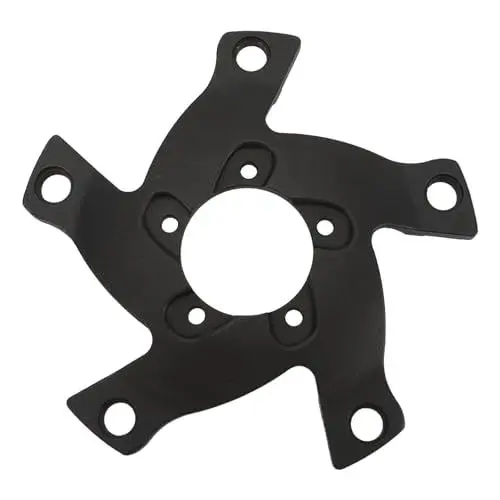 Produktbild: Yuecoom Kettenblatt-Kurbelgarnitur-Adapter, professioneller Kettenblatt-Adapter aus Aluminiumlegierung für leichte Fahrräder für G0 1000 W Mittelmotor