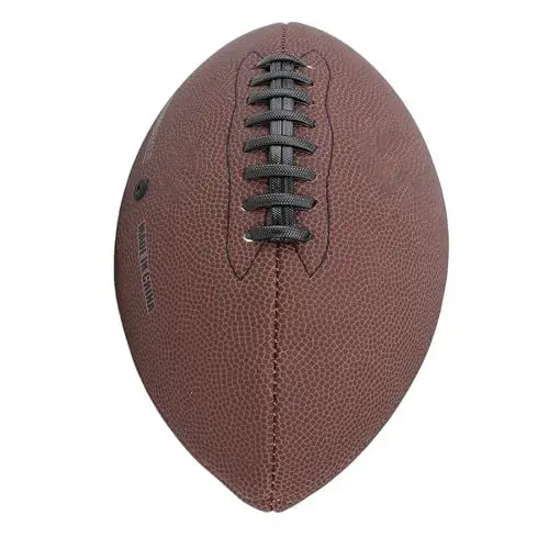 Produktbild: Yuecoom Rugbyball, Trainings-Rugbyball, Rugby-Spielball, leichter PU-Rugby-Fußball für Gruppensportarten in Jugendschulen, Universitäten, professionelle Größe 6, hohe Elastizität