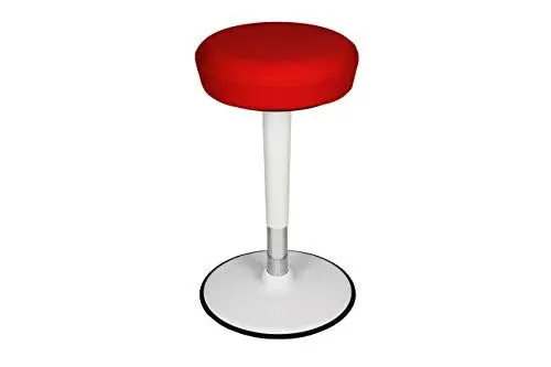 Produktbild: YULUKIA 200003 Drehstuhl Sitzfuß Hocker Stehpult Hocker Arbeitshocker Erhöhter Fußhocker Aktiver Lernbalance Hocker Sitzstuhl Wackelhocker mit Effektgewebe Einstellbar Chair Wobble Stool