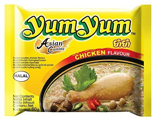 Produktbild: Yum Yum Instant Nudeln Huhn 60g, 45er Pack (45 x 60 g)