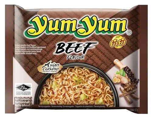 Produktbild: Yum Yum Instantnudeln, Rind, 30er Pack (30 x 60 g)