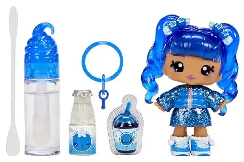 Produktbild: YUMMILAND Lipgloss Puppe - Rory Blueberry - Duftende Puppe mit DIY Lipgloss-Set - Geeignet für Kinder ab 4 Jahren