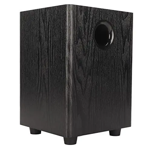Produktbild: Yunir Basslautsprecher, 6,5-Zoll-150-W-Ground-Booster-Passiv-Subwoofer, Hochleistungslautsprecher mit 40-mm-Maschinensockel, für Heimkino, Plug-and-Play