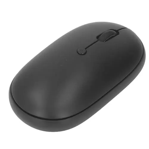 Produktbild: Computermaus, Maus mit Geringem Stromverbrauch, Einstellbare DPI, Umweltfreundlich für Tablet (Matt-schwarz)