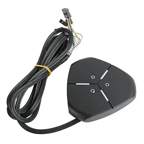 Produktbild: Yunseity PC-Netzschalter, Desktop-PC-Computer-Netzschalter, PC-Fernstart Dual-Power-Computergehäuse, Motherboard-Schalter und Reset-Taste 2 USB