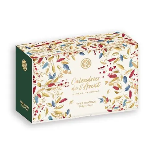 Produktbild: Yves Rocher Weihnachts Set - Wert 112€ - 24 Geschenke - mit Kosmetik, Make-Up & Parfüm - Beauty Weihnachtskalender für Frauen, Damen & Teenager