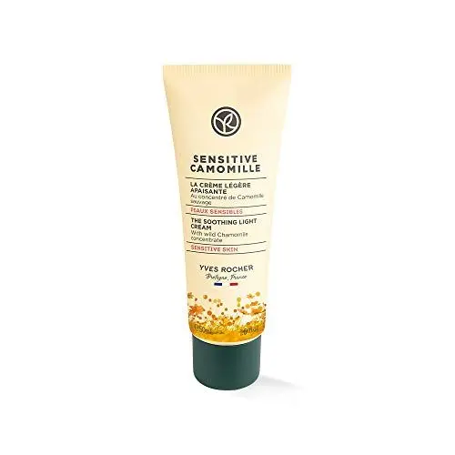 Produktbild: Yves Rocher SENSETIVE CAMOMILLE - Leichte beruhigende Gesichtscreme - Stärkt die Haut - Creme für empfindliche Haut - 50 ml