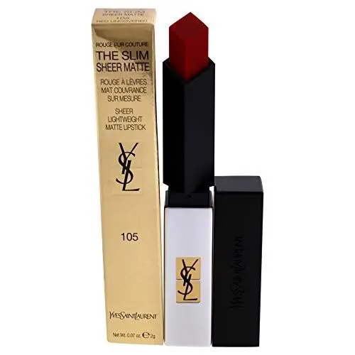 Produktbild: Yves Saint Laurent Rouge Pur Couture The Slim Sheer Matte, 105 Red Uncovered 30 g