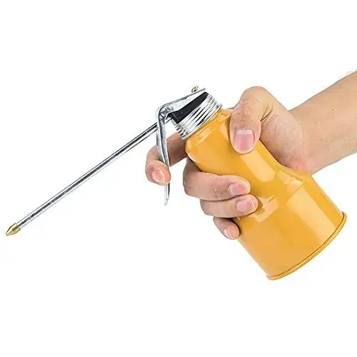 Produktbild: YWBL-WH Hochdruck-Maschinenöler, Aluminiumlegierungspumpe, Metall-Öldosenpistole, Geringes Gewicht für Fahrzeuge, Traktoren, Arbeitsersparnis und Zeitersparnis (400g)