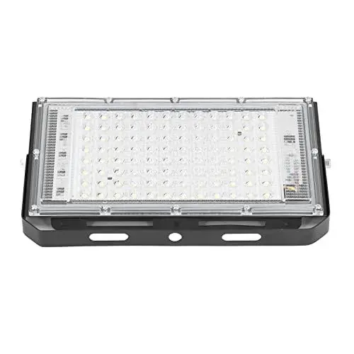 Produktbild: SUNGOOYUE 100 W LED-Flutlicht, Superhell, 10000 Lichtstärke, 120° Abstrahlwinkel, Flutlicht, kaltweiß, IP66, Wasserdicht, 220–240 V, für Innenhöfe, Gärten, Lagerhäuser