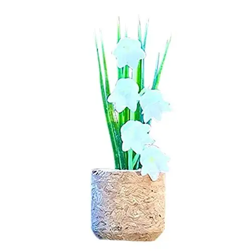 Produktbild: YWSTYllelty 3D Künstliche Pflanzen Form Aromatherapie Vent Auto Liebe Air Stone Kreatives Parfüm Auto Diffusor Parfüm Clip Klimaanlage Autoinnenausstattung Sommer Der Blauen Wünsche (E, One Size)