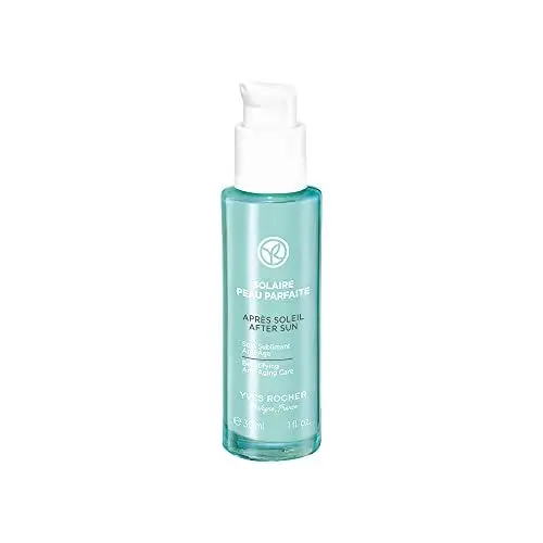 Produktbild: Yves Rocher SOLAIRE PEAU PARFAITE - Anti-Falten After-Sun Lotion - Erfrischende Gesichtscreme - Beruhigt und Kühlt die Haut- Spendet intensive Feuchtigkeit und mindert sichtbar Falten - 30 ml