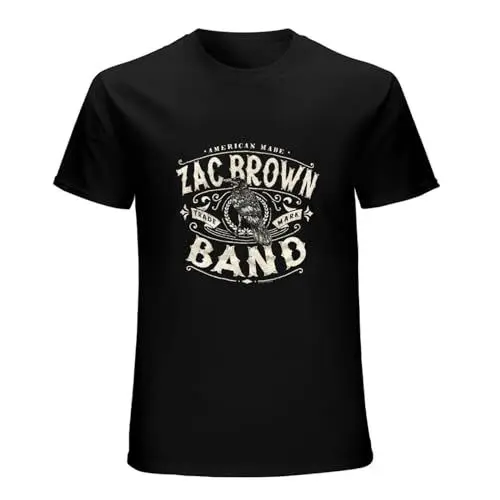Produktbild: Zac Brown Band American Made Short Sleeve T-Shirt Black M