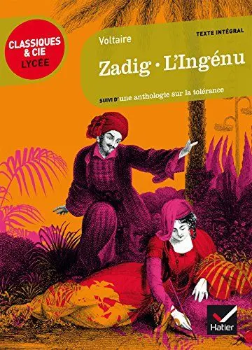 Produktbild: Zadig/L'ingenu: suivi d'un parcours sur la tolérance