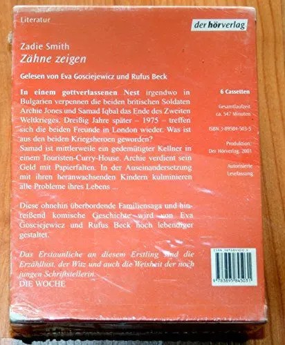 Produktbild: Zähne zeigen: Autorisierte Lesefassung