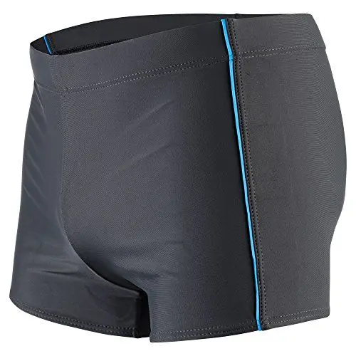 Produktbild: Zagano Badehose Herren Badehose, eng anliegend Schwimmhose für Männer, Shorts 4XL grau