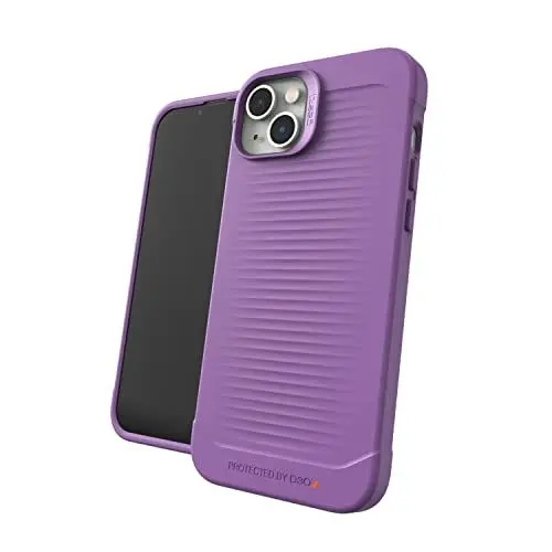 Produktbild: ZAGG Gear 4 Havana D30 Schutzhülle Kompatibel mit iPhone 14 Plus, Schlank, Stoßfest, Kabelloses Laden, (Lila)