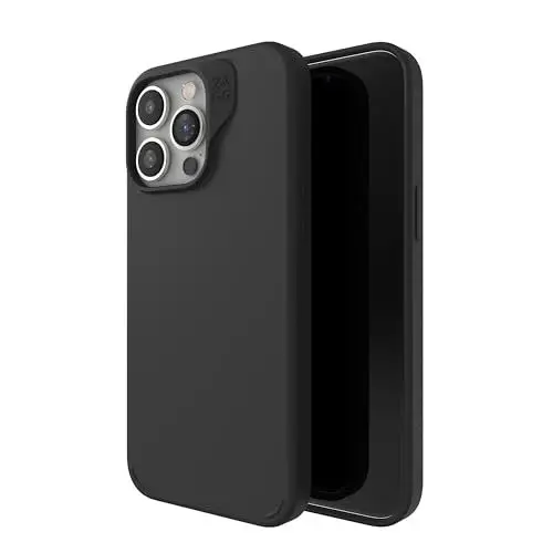 Produktbild: ZAGG Manhattan Snap, Graphen-verstärkte Hülle für iPhone 15 Pro Max (6.7-Inch), MagSafe kompatibel, schlankes und weiches Design, stossfeste Abdeckung für die Rückseite (Schwarz)
