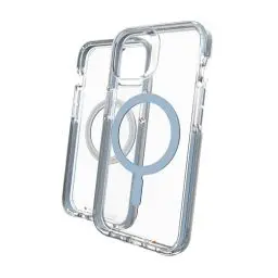 Produktbild: ZAGG Santa Cruz D30 Protective Case for iPhone 13, Slim, Shockproof, MagSafe (Clear Blue)