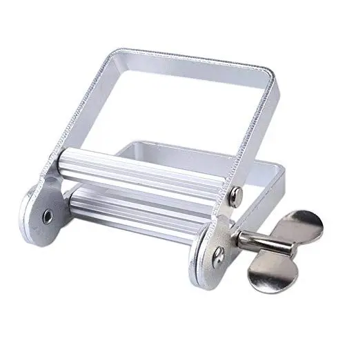 Produktbild: SunTaYon Tubenquetscher - Tubenausdrücker für Zahnpasta, Acrylfarbe, Arzneimittel, Leim, Wasabi - Metall Tube Roller, Haarfarbe, Kosmetik