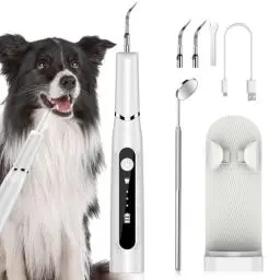 Produktbild: Zahnsteinentferner Zahnreiniger Ultraschall für Hund und Katze, Zahnpflege Set für Hunde & Katzen, Zahnreinigung und Reinigungsset Bekampft Zahnstein Mundgeruch & Zahnfleischentzündungen