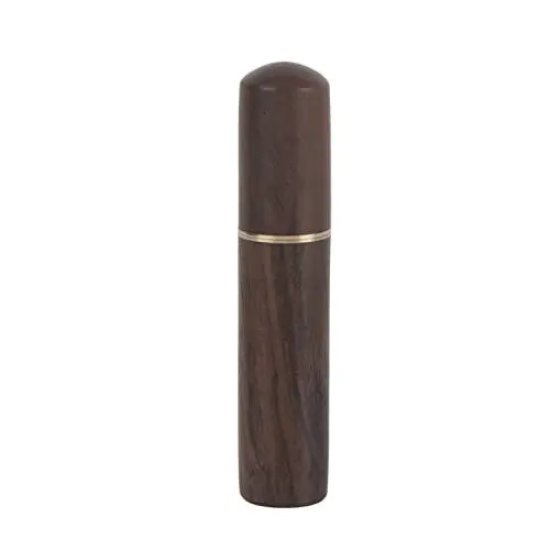 Produktbild: Qcwwy Zahnstocherhalter in Kompakter Größe, Zahnstocherbox in Eleganter Form Im Taschenformat Zahnstocheretui aus Holz Zahnstocherhalter Zum Aufbewahren von Zahnstochern Im Freien(Ebenholz)