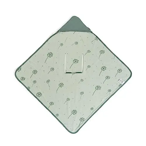 Produktbild: Zamboo Baby Einschlagdecke für Babyschale - dünne Sommer Babydecke aus 100% Baumwolle, 80x80 cm, ÖKOTEX Standard 100 geprüft - Mint Grün