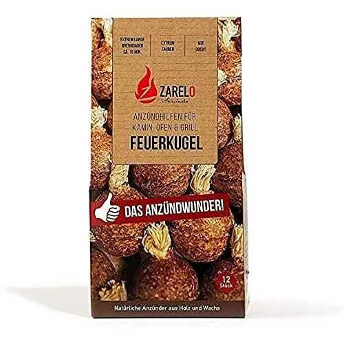 Produktbild: ZARELO ZA202101-STK Grillanzünder, Braun