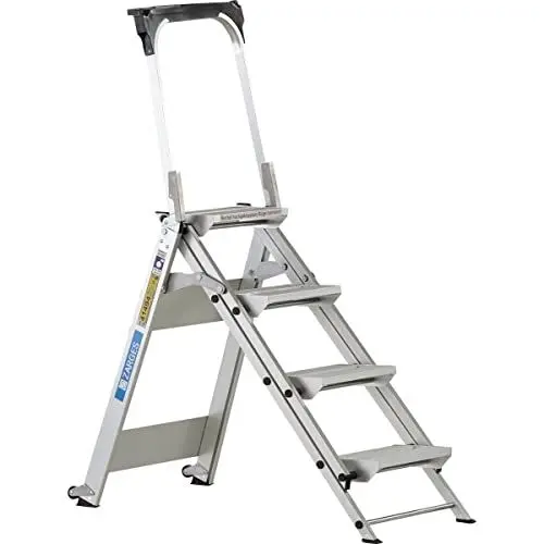 Produktbild: ZARGES LM-Sicherheitstreppe 4 Stufen Z500