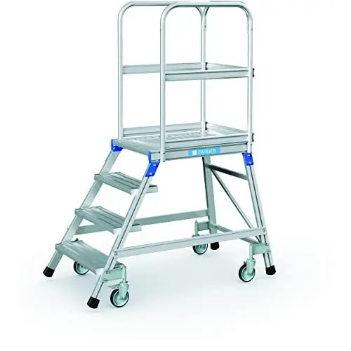 Produktbild: ZARGES Podesttreppe, einseitig 4 Stufen Z600