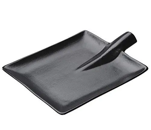 Produktbild: Zassenhaus 076332 Steak-/Servierteller, Keramik, Anthrazit