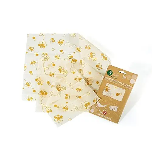 Produktbild: Zassenhaus Bienenwachstücher-KP0000054606 Bienenwachstücher, beige, 32x35, 3