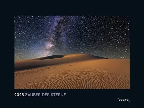 Produktbild: Zauber der Sterne - KUNTH Wandkalender 2025: Hochwertiger, bildstarker Kalender mit Spiralbindung im Großformat
