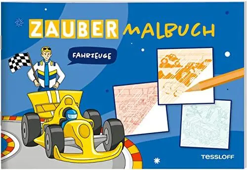 Produktbild: Zaubermalbuch. Fahrzeuge: Mit magischen Zauberseiten (Malbücher und -blöcke)