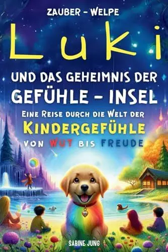 Produktbild: Zauber-Welpe Luki und das Geheimnis der Gefühle-Insel. Eine Reise durch die Welt der Kindergefühle von Wut bis Freude.