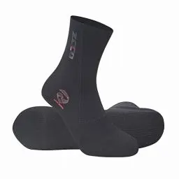 Produktbild: ZCCO 1,5mm Neopren-Tauchsocken, Beach-Wassersocken für Männer, Frauen und Jugendliche, Schwimmsocken zum Tauchen, Schnorcheln, Surfen und Wassersport（1.5W-BK-M）